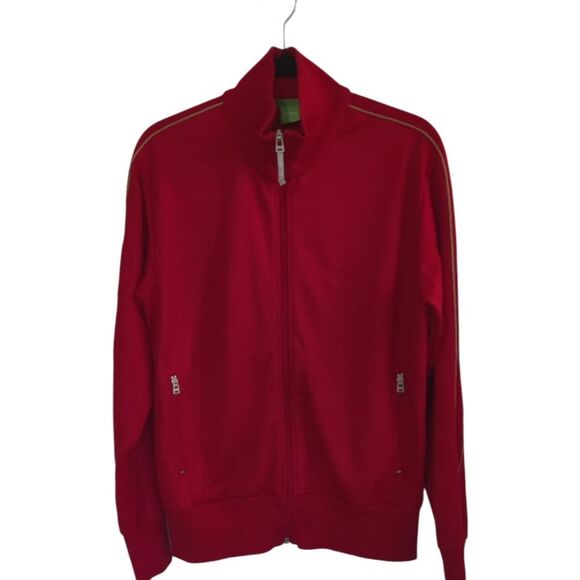 Hugo Boss Red Performance Track Sport Jacket Size L - Picture 4 of 14